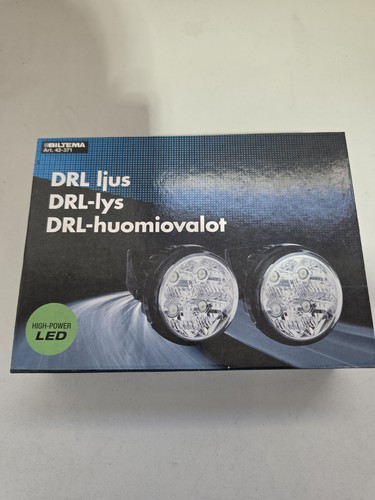 Paar led tagfahrlichter - 1, rund